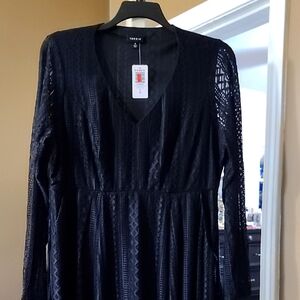 Torrid Black Lace Dress